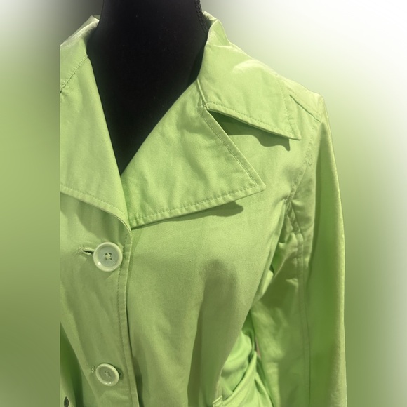 Eddie Bauer Trench Coat 💚 - Picture 3 of 6